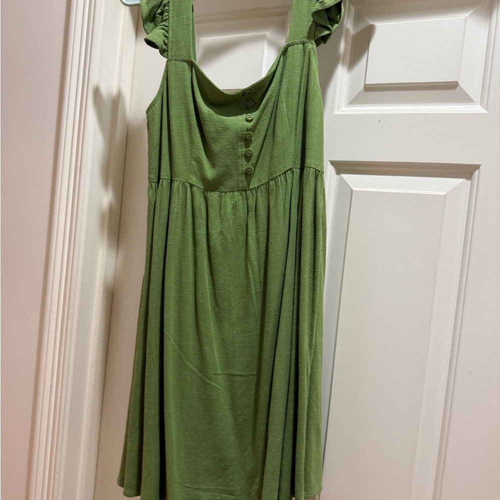 Green Mini Dress